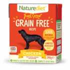 Naturediet Feel Good Grain Free Chicken Dog Food 390g
