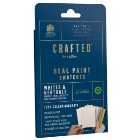 CRAFTED by Crown Flat Matt Real Paint Swatch - White & Neutral - Pack of 8