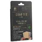 CRAFTED by Crown Flat Matt Real Paint Swatch - Lustre Metallic - Pack of 8