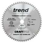 Trend CSB/CC30564 64 Teeth Fine Finish Craft Mitre Saw Blade - 305 x 30mm