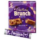 Cadbury Brunch Bar Raisin Chocolate Bar Multipack 5 Pack 160g