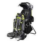 HOMCOM Foldable Baby Hiking Backpack Carrier With Detachable Rain Cover 6-36 Months Black