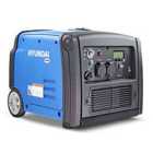 Hyundai 3200W Portable Petrol Inverter Generator - Blue & Black