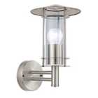 Eglo Lisio Stainless Steel Exterior Wall Light - Stainless Steel