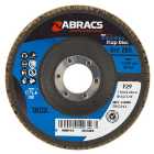 Abracs ABFZ115B080 Zirconium Flap Discs Medium 80 Grit - 115 x 22.23mm
