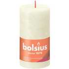 Bolsius Soft Pearl Rustic Candle 130 x 68