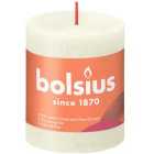 Bolsius Soft Pearl Rustic Candle 80 x 68 