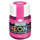 Squires Kitchen Neonz Paste Food Colour Pink 20g
