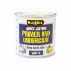 Rustins White Primer and Undercoat 250ml