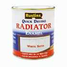 Rustins Quick Dry Radiator Paint Satin 500ml
