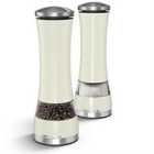 Morphy Richards Accents Electric Salt and Pepper Mills - Cream