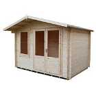 Shire Berryfield Log Cabin - 11ft x 8ft