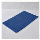 Nutmeg Blue Super Soft Bath Mat