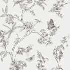 Superfresco Easy Nature Trail White and Grey Mica Wallpaper