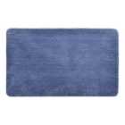 Allure Microfibre Bath Mat - Blue