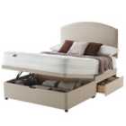 Silentnight Mirapocket 1200 180cm Mattress with Ottoman and 2 Drawer Divan Bed Set - Sand