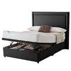 Silentnight Miracoil Ortho 180cm Ottoman Non-Storage Divan Bed Set - Ebony No Headboard