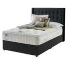 Silentnight Mirapocket Latex 1400 Non Storage Divan Bed - Ebony No Headboard King