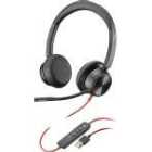 Poly Blackwire 8225 Stereo USB-A Wired Headset with Noise Cancelling Microphone
