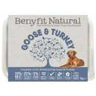 Benyfit Natural Goose & Turkey Complete Adult Raw Working Dog Food 1kg