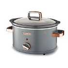 Tower T16042GRY Cavaletto 3.5L Slow Cooker - Grey/Rose Gold