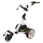 36 Hole Electric Golf Trolley - White & Red