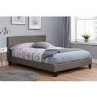 Birlea 135CM Berlin Fabric Bed Grey