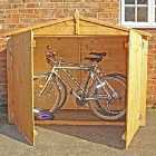 Shire Apex Shiplap Bike Store with Double Doors and No Floor
