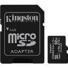 Kingston 32GB Canvas Select Plus Micro SD Card (SDHC) A1 C10 + SD Adapter 2 Pack - 100MB/s