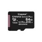 Kingston 64GB Canvas Select Plus Micro SD Card (SDXC) A1 C10 - 100MB/s