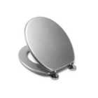 Croydex Glitter Toilet Seat - Silver