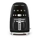 Smeg DCF02BLUK 50s Retro Style 1050W Drip Filter Coffee Machine - Black