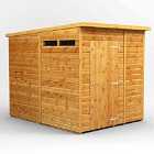 Power 6' x 8' Pent Security Shed