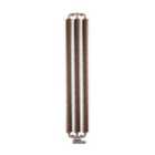 Terma Ribbon Bright copper Vertical Designer Radiator, (W)290mm x (H)1720mm