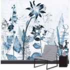 Art For The Home Flower Press Ink Wall Mural