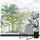 Art For The Home Tropical Forest Wall Mural