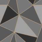 Sublime Apex Geo Charcoal Wallpaper
