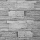 Superfresco Easy Stone Wall Grey Wallpaper