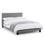 Rialto Light Grey Linen Bed King
