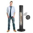 Heat Outdoors Empire 3kW ECO Carbon Infrared Patio Heater - Black