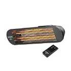 Shadow Diffusion Wall Heater Carbon 2.0kW Patio Heater - Black