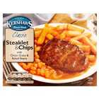 Kershaws Classic Steaklet & Chips 360g