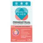 Health & Her Premenstrual Multi-nutrient Support Supplement Capsules 60 per pack