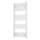 Towelrads Flat Independent Towel Rail 22mm, 1200x600 - White