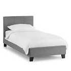 Rialto Light Grey Linen Bed Single