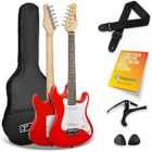 3Rd Avenue Rocket Series 3/4 Electric Guitar - Red