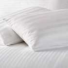 Ezysleep Extra Plump Satin Stripe Pillows - 2 Pack