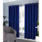 Groundlevel Blackout Curtains Blue 90X90