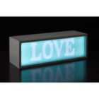 Led Light Box Love