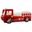Kids Fire Engine Bed Red